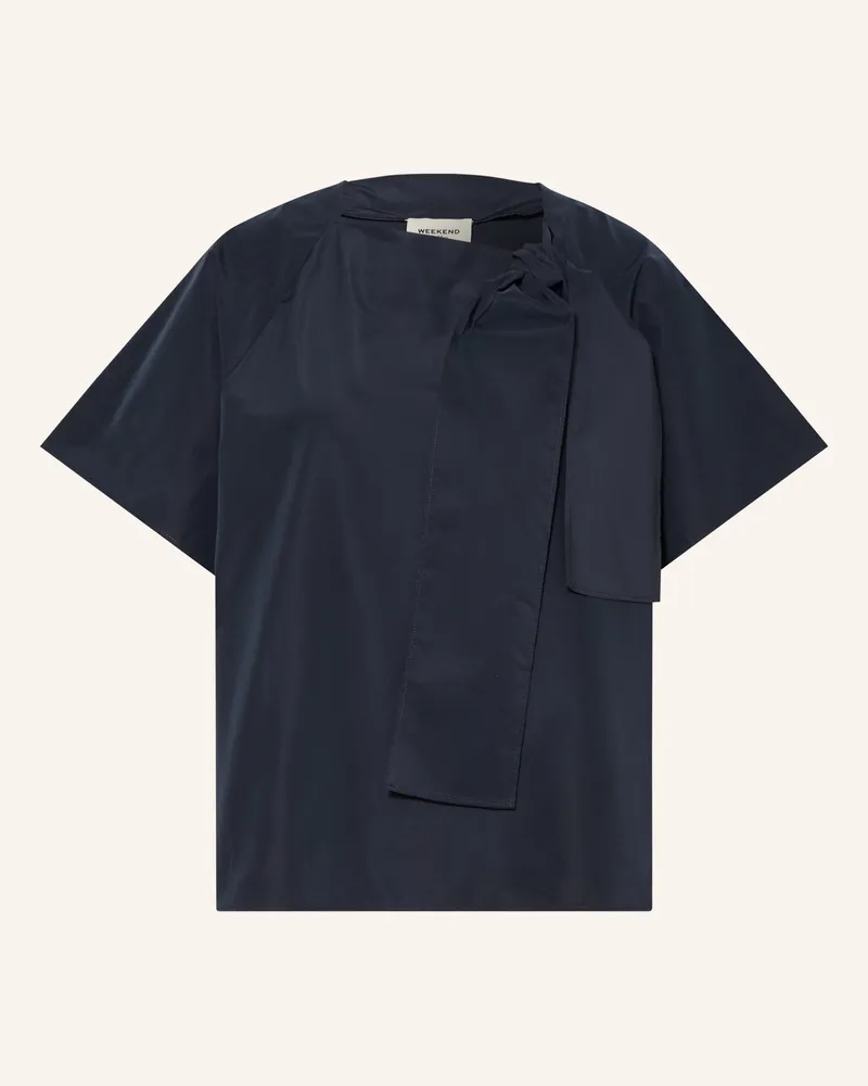 Max Mara Blusenshirt Recente blau Dunkelblau