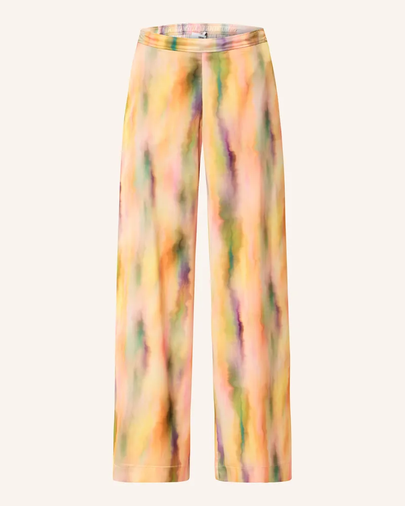 cinque Marlenehose CIODA aus Satin Grün