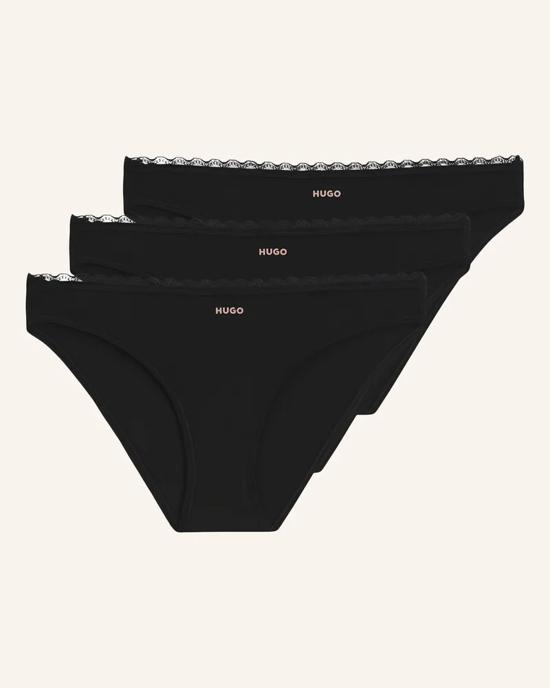 HUGO BOSS Briefs Triplet Micro Brief schwarz Schwarz