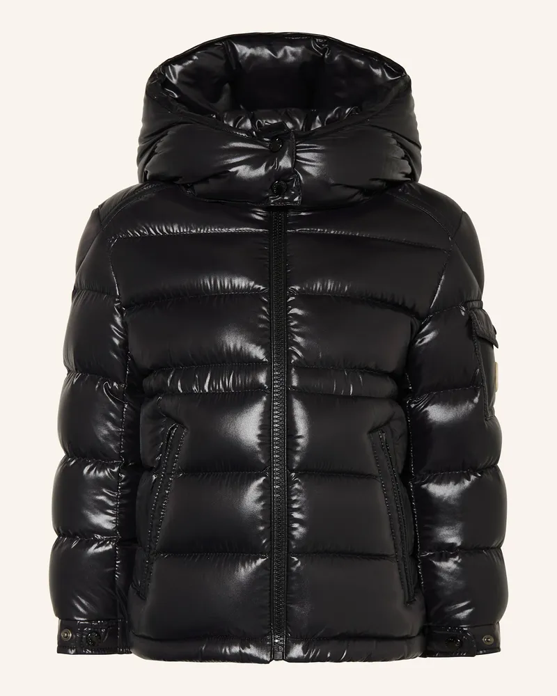 Moncler Daunenjacke MAIRE mit abnehmbarer Kapuze Schwarz