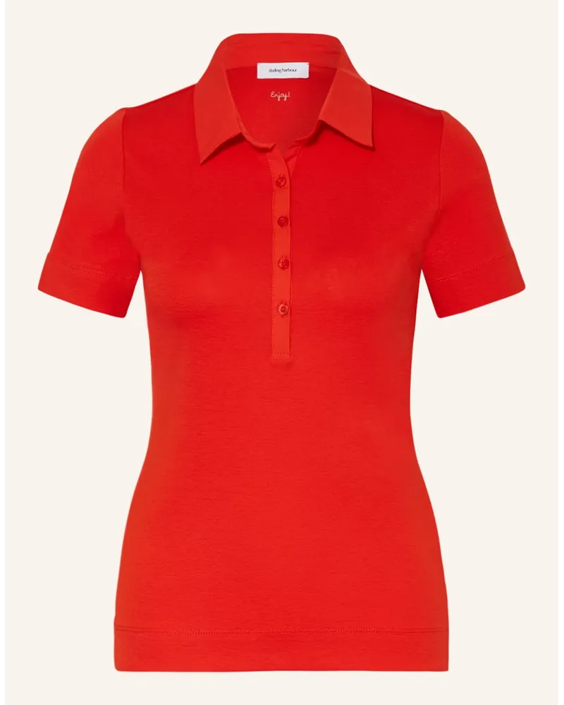 Darling Harbour Jersey-Poloshirt Rot