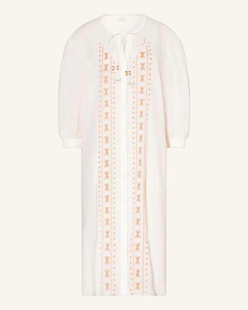 watercult Strandkleid COASTAL BOHEMIA mit Stickereien Ecru
