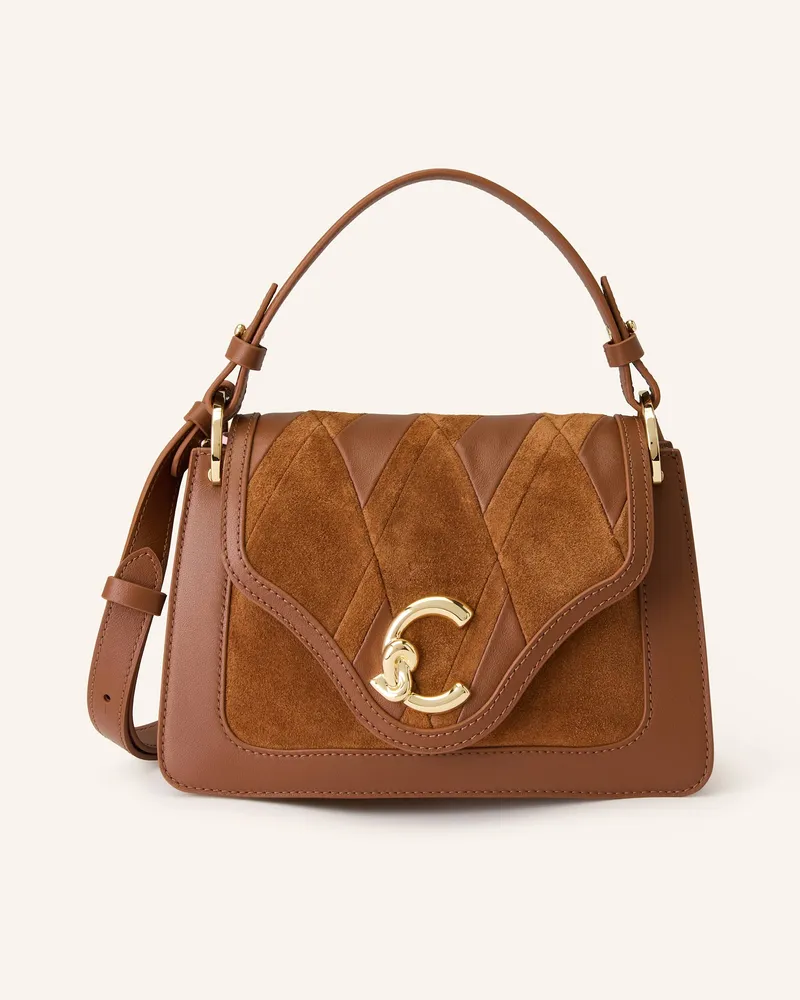 Coccinelle Handtasche Cognac