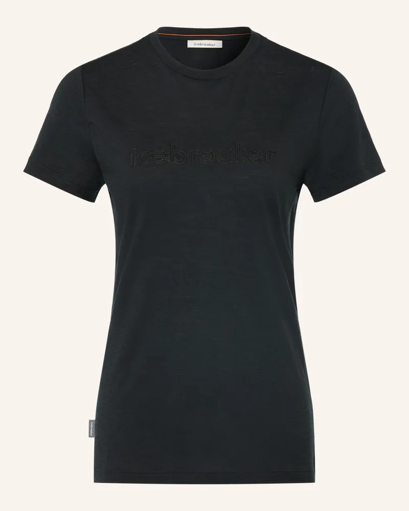 Icebreaker Funktionsshirt 150 Tech Lite Aus Merinowolle schwarz Schwarz