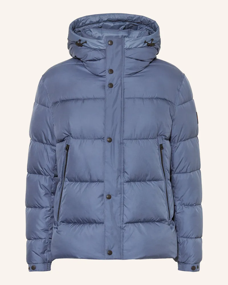 HUGO BOSS Steppjacke OMARIS Blaugrau