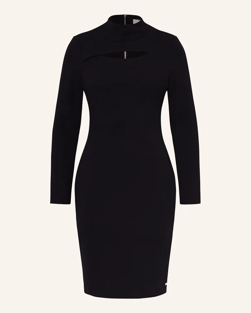 Calvin Klein Etuikleid mit Cut-out Schwarz