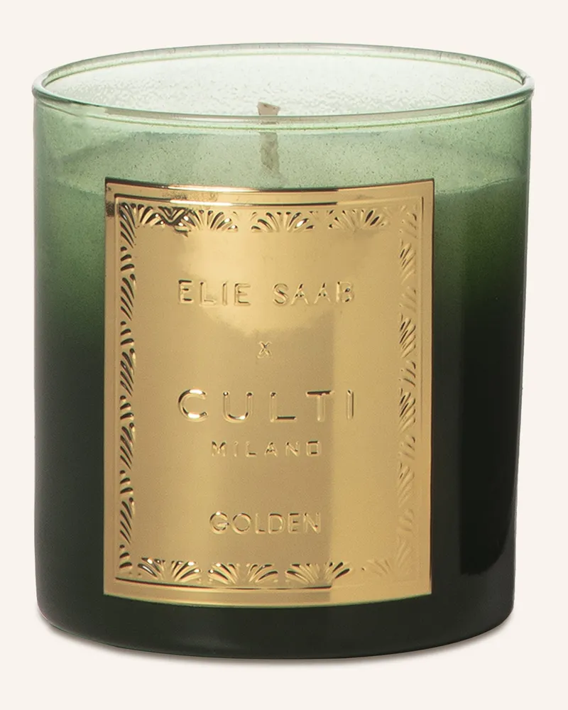 Culti Duftkerze Golden gold Grün