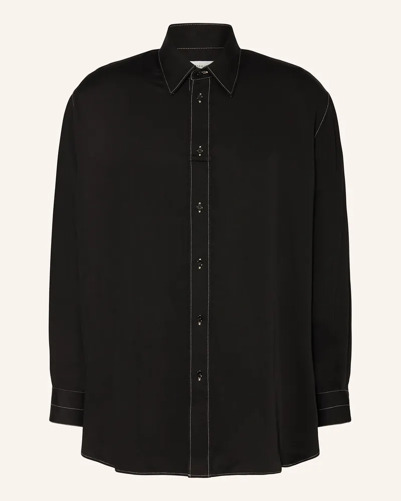 Christophe Lemaire Hemd Comfort Fit Schwarz
