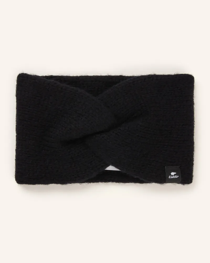Eisbär Stirnband Fenna schwarz Schwarz