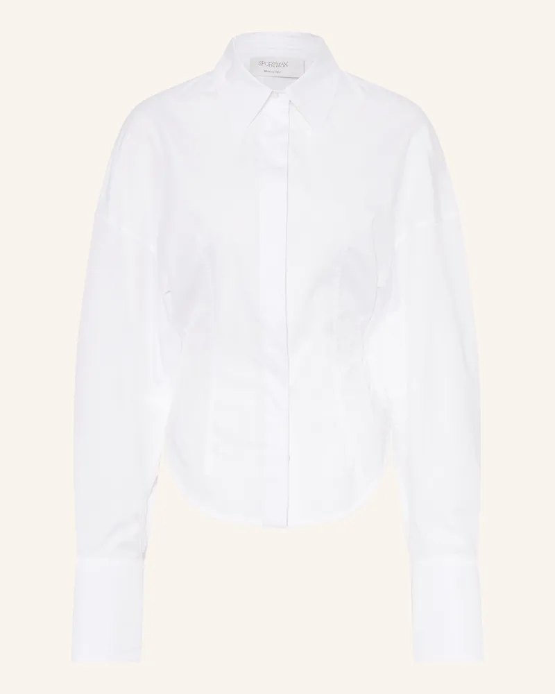 SPORTMAX Hemdbluse NELSON Weiss