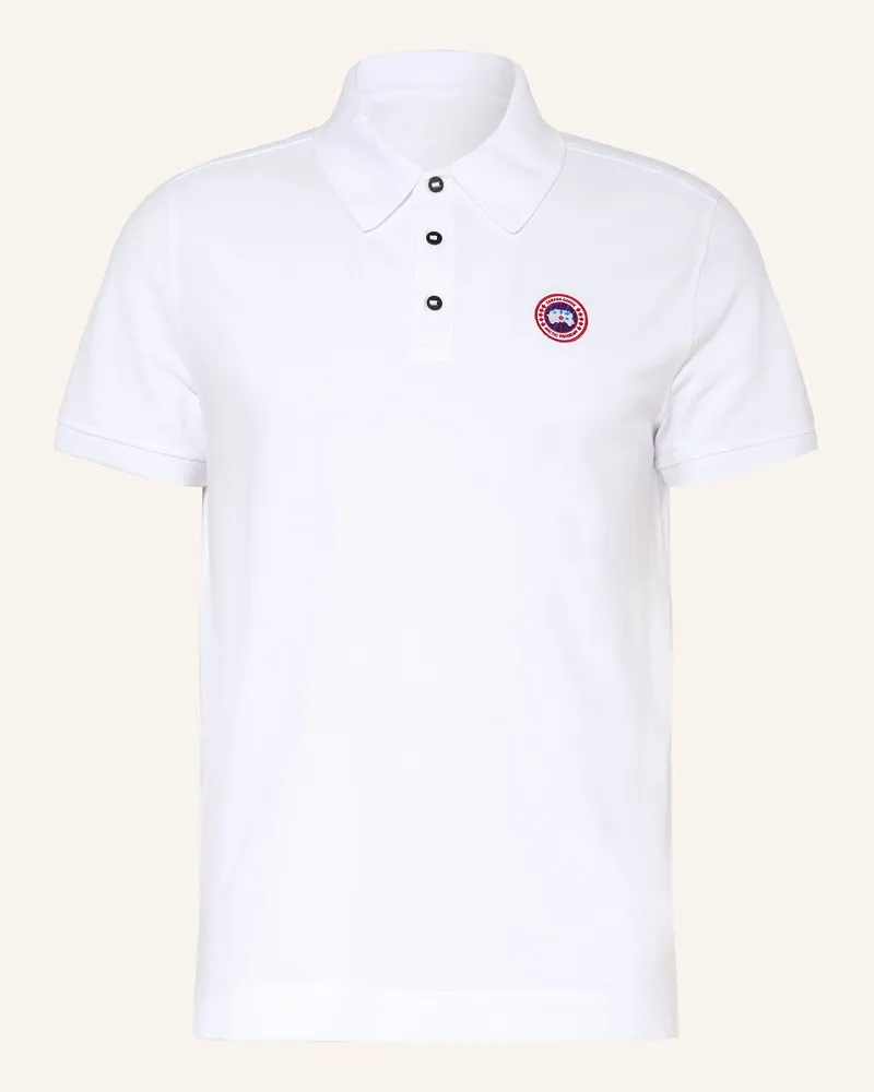 Canada Goose Piqué-Poloshirt BECKLEY Weiss