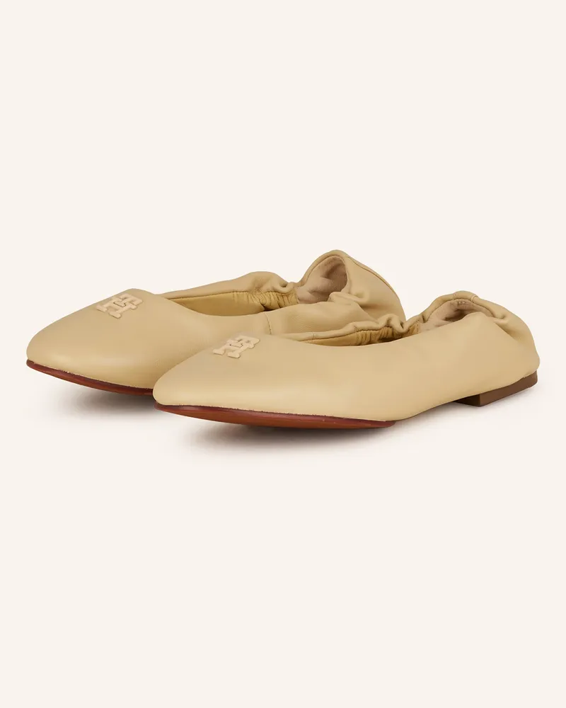 Tommy Hilfiger Ballerinas beige Hellbraun
