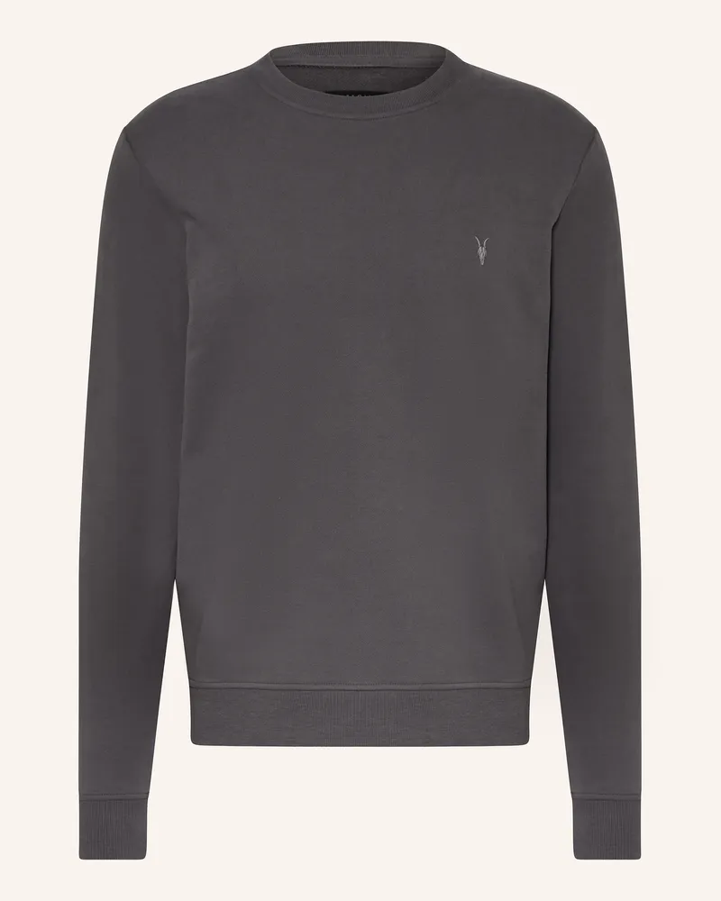 AllSaints Sweatshirt Raven Crew grau Grau