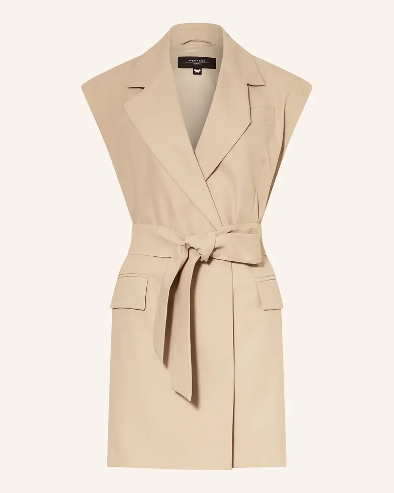 Max Mara Blazerweste DETROIT Beige
