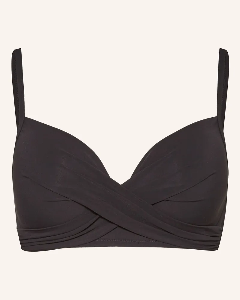 Maryan Mehlhorn Bralette-Bikini-Top ELEMENTS Schwarz