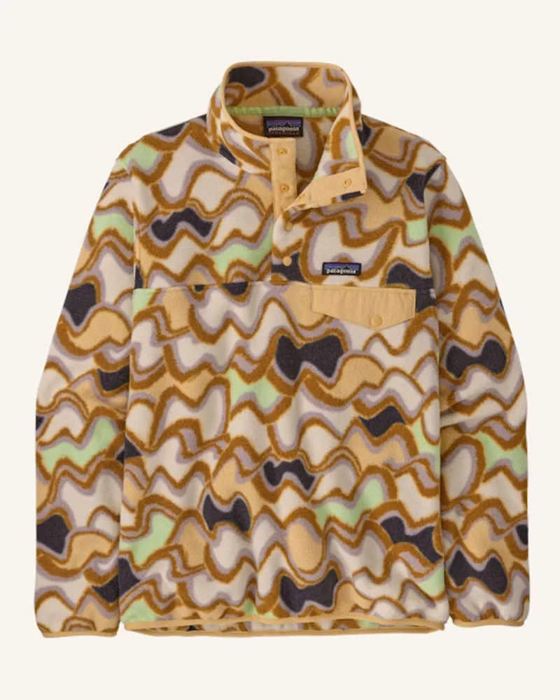 Patagonia Fleece SYNCHILLA SNAP-T NATURAL Ecru