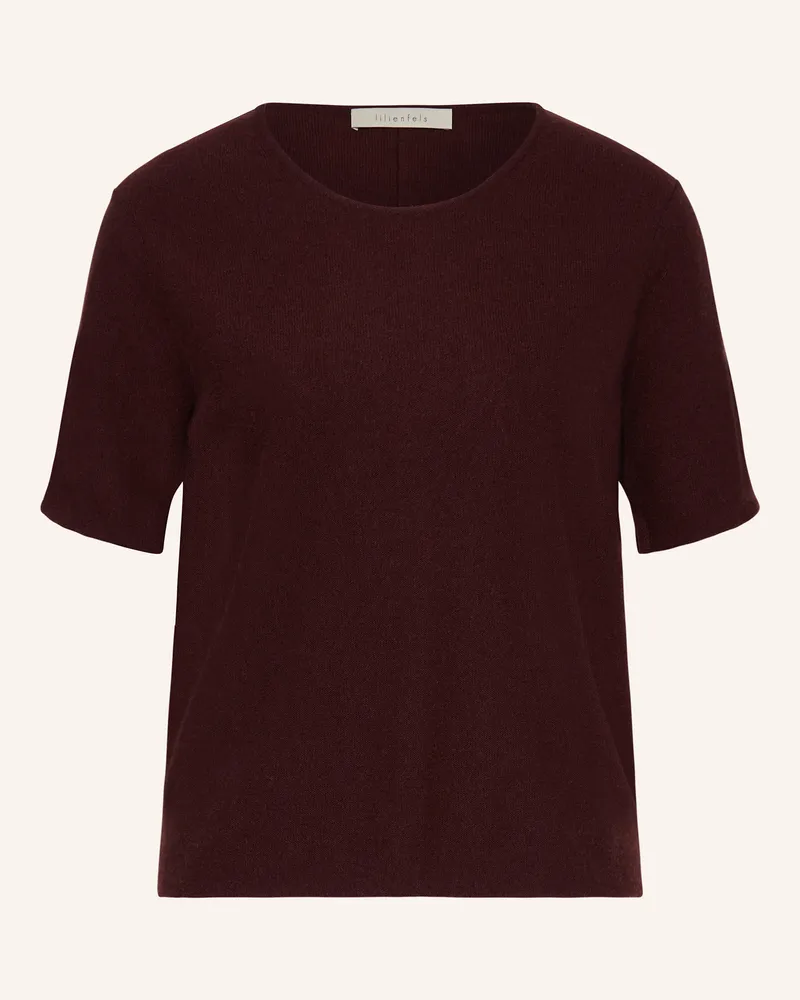 lilienfels Strickshirt Dunkelbraun