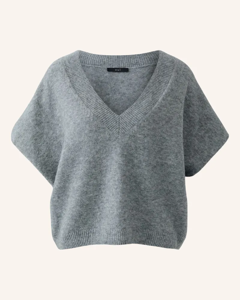 Oui  Pullover Grau