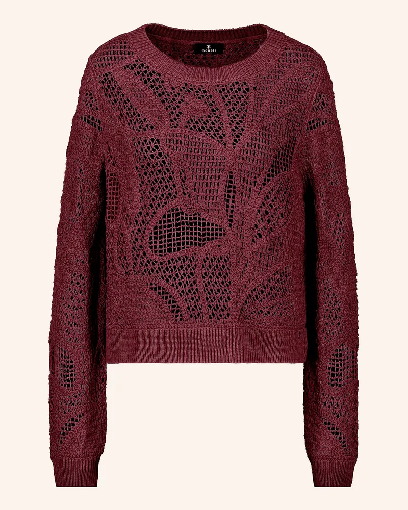 monari Pullover rot Dunkelrot