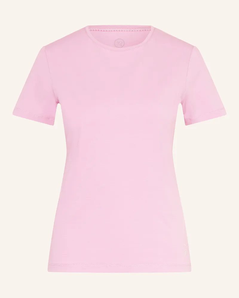 Boviva T-Shirt mit Schmucksteinen Rosa