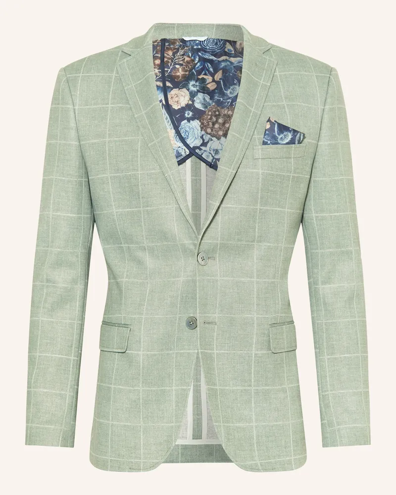 paul Anzugsakko Slim Fit gruen 710