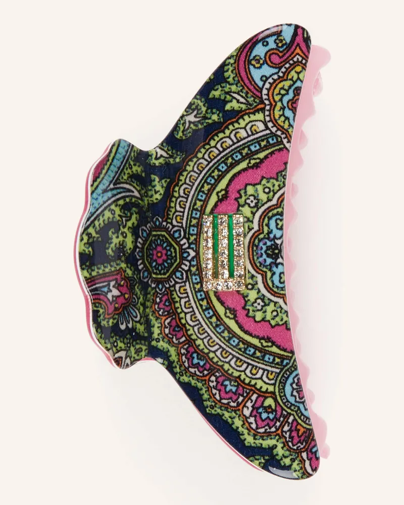 Etro Haarspange Hellgrün