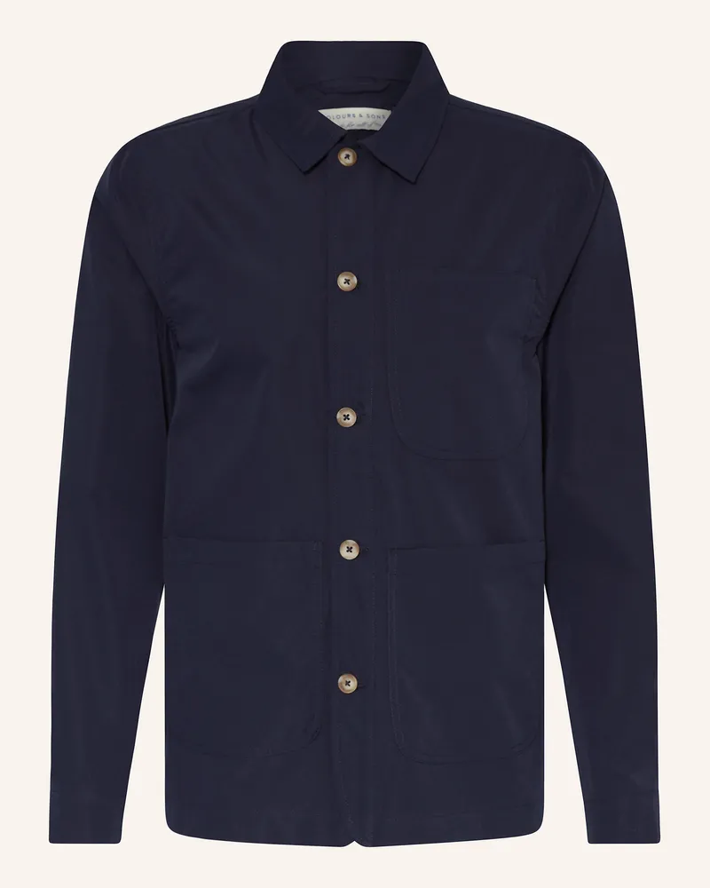 colours & sons Overjacket Dunkelblau