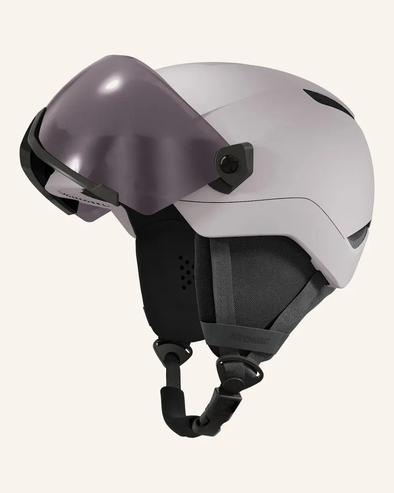 Atomic Skihelm Revent Visor Jr grau Grau