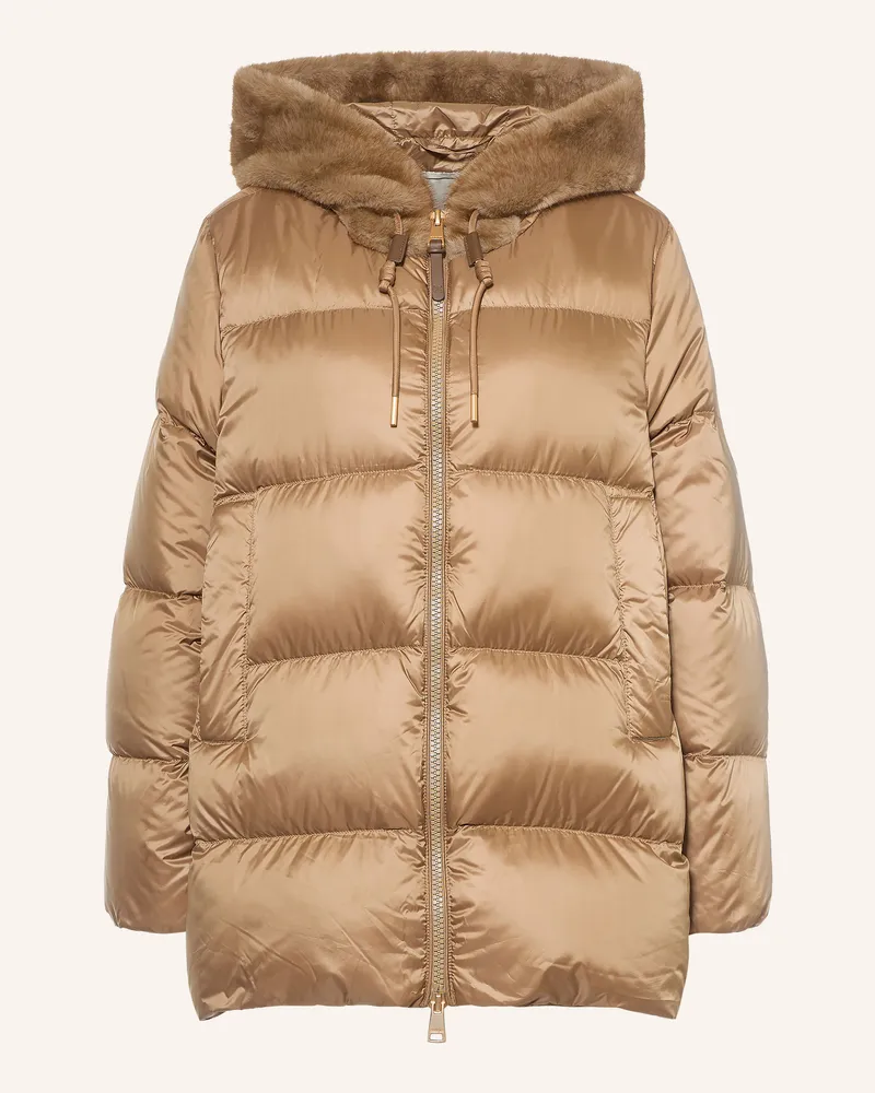 Mabrun Daunenjacke Fatima beige Taupe