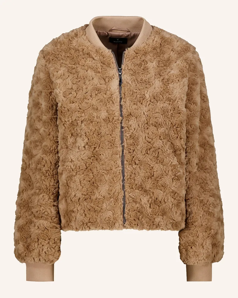 monari Kunstfell-Blouson braun Camel