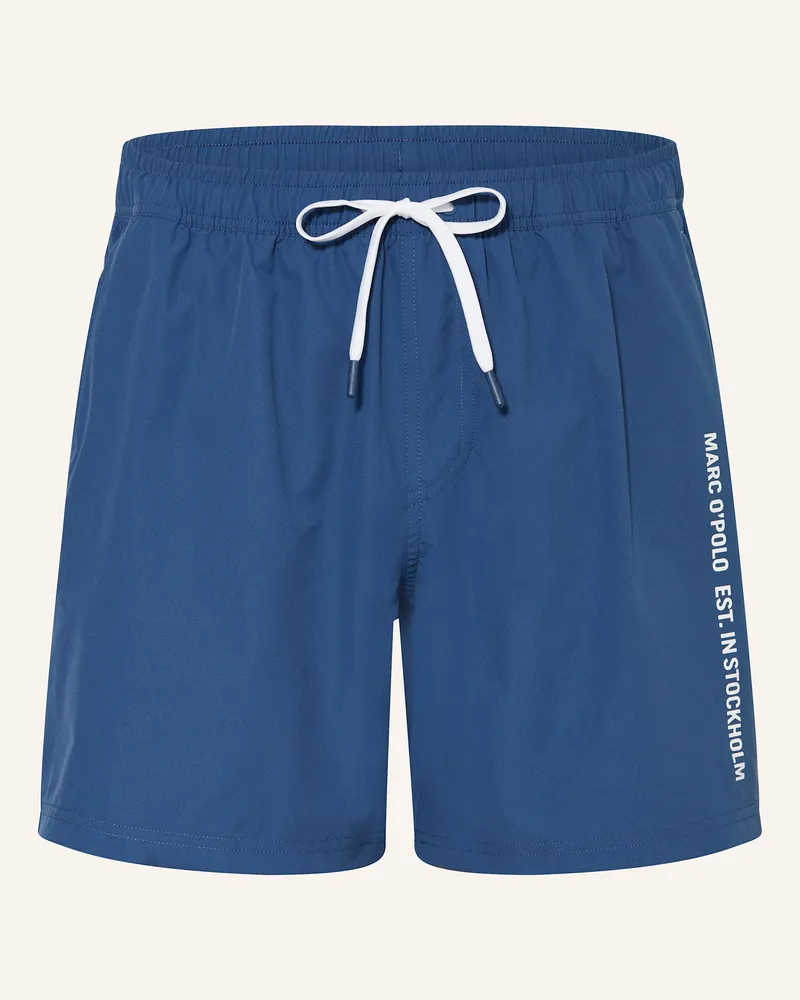 Marc O'Polo Badeshorts Blau