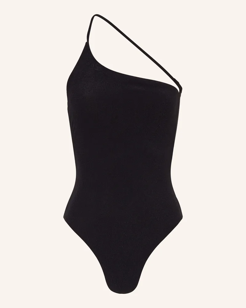 OAS One-Shoulder-Badeanzug NERO TUFFO Schwarz