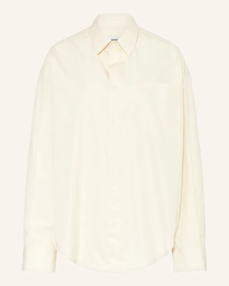 AMI Paris Hemdbluse Creme