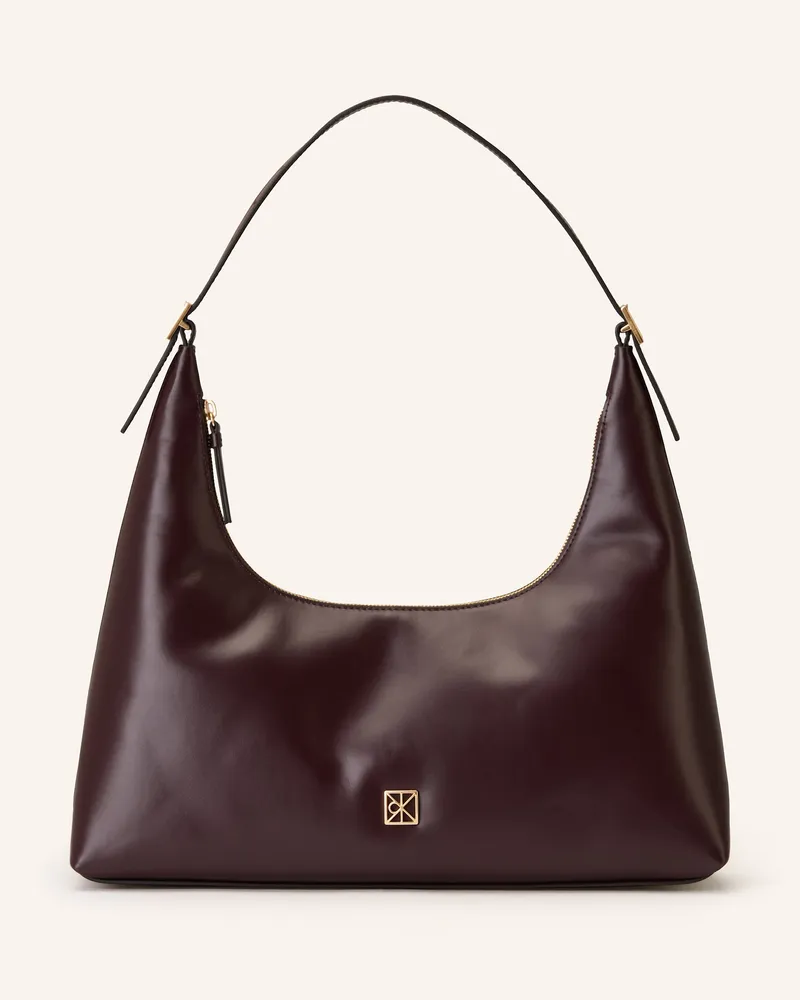 Calvin Klein Schultertasche Dunkelrot
