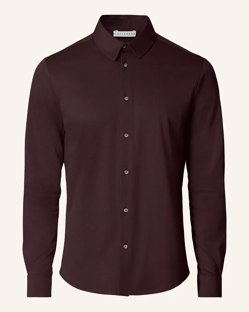 KIEFERMANN Jerseyhemd Piuss rot Lila