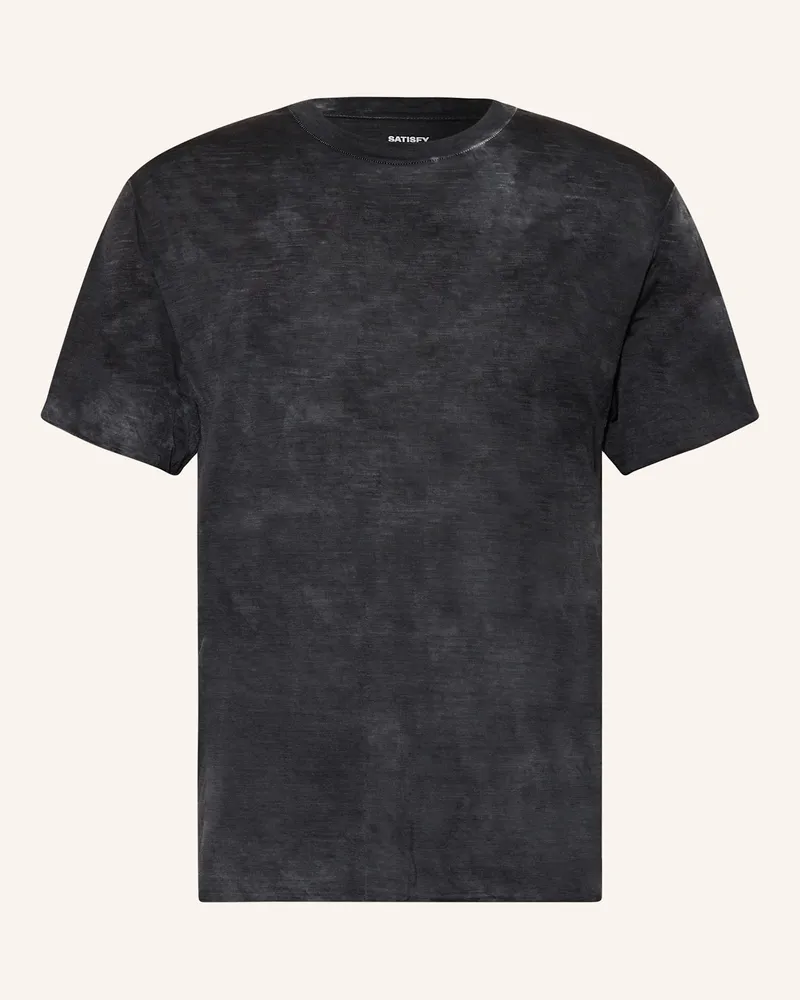 Satisfy Laufshirt CLOUDMERINO™ aus Merinowolle Schwarz