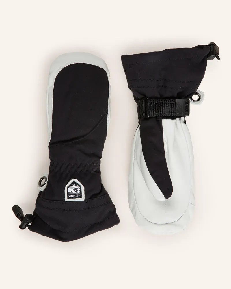 Hestra Fäustlinge ARMY LEATHER HELI Schwarz