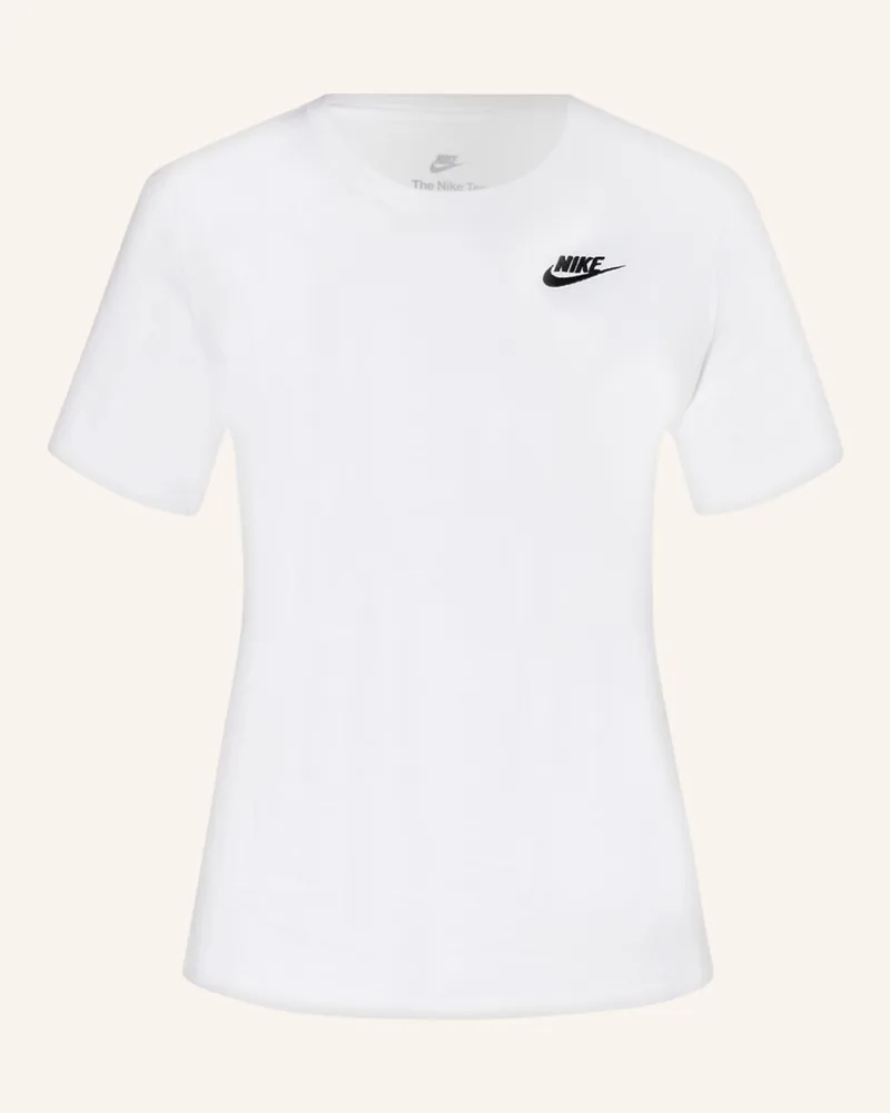 Nike T-Shirt Sportswear Club Essentials weiss Weiss