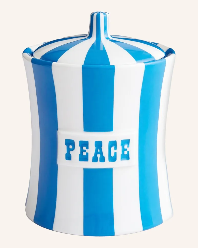 Jonathan Adler Aufbewahrungsdose VICE PEACE Hellblau