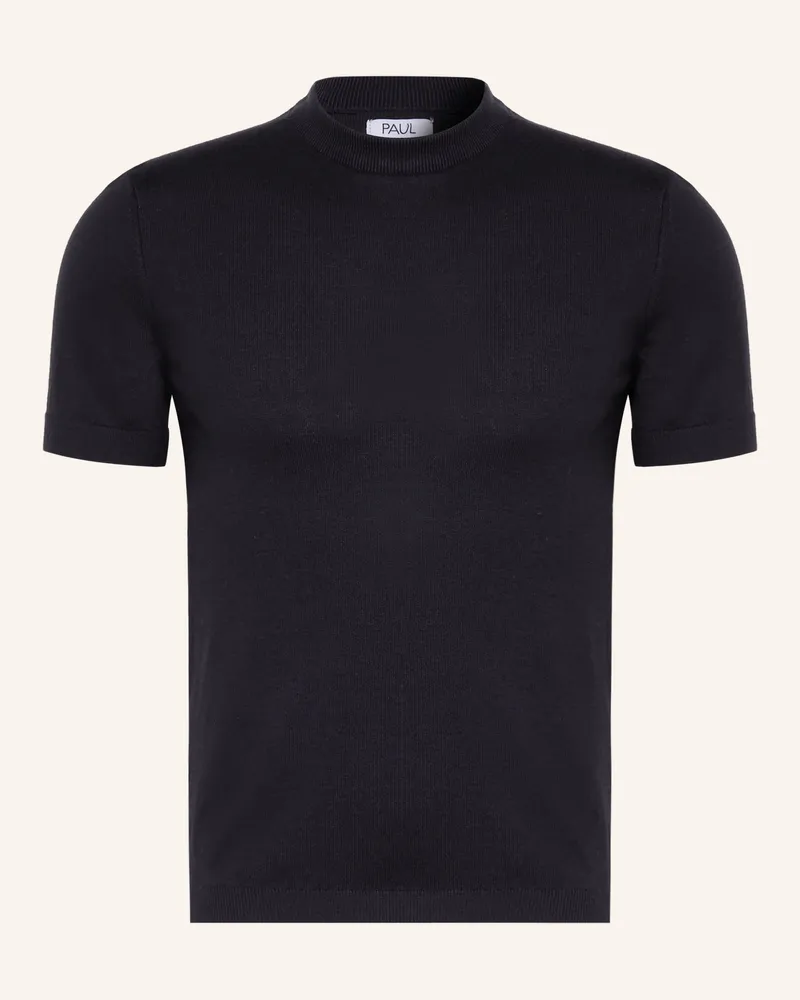 paul Stickshirt blau Dunkelblau