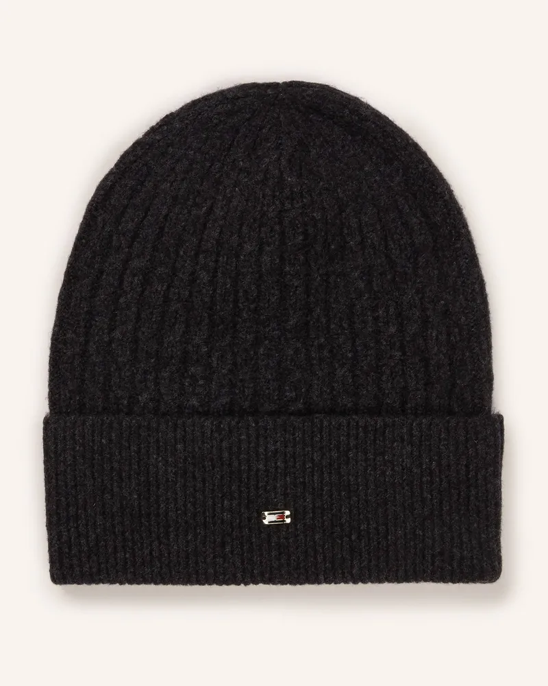 Tommy Hilfiger Mütze schwarz Schwarz