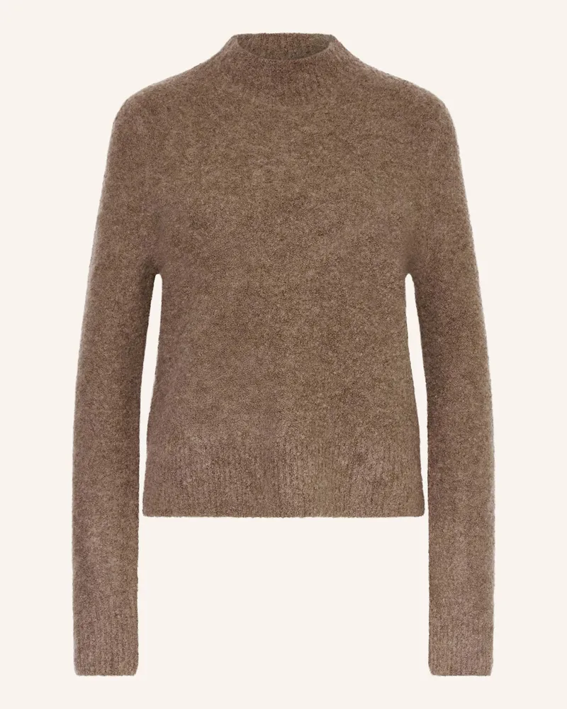HUGO BOSS Pullover FUBRINA Hellbraun