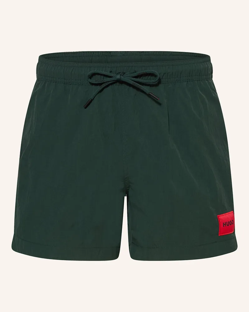 HUGO BOSS Badeshorts DOMINICA Dunkelgrün