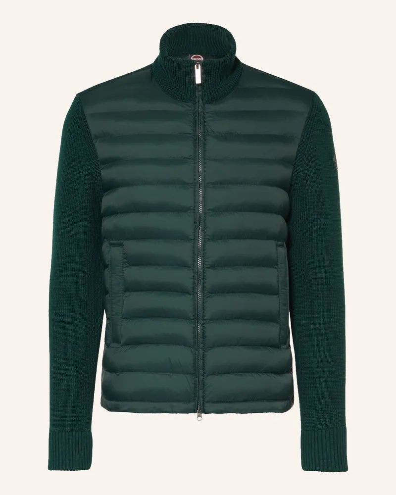 Colmar Steppjacke Im Materialmix gruen Dunkelgrün