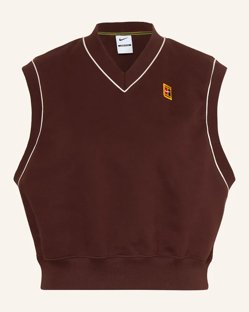 Nike Sweat-Top Court Collection rot Dunkelrot