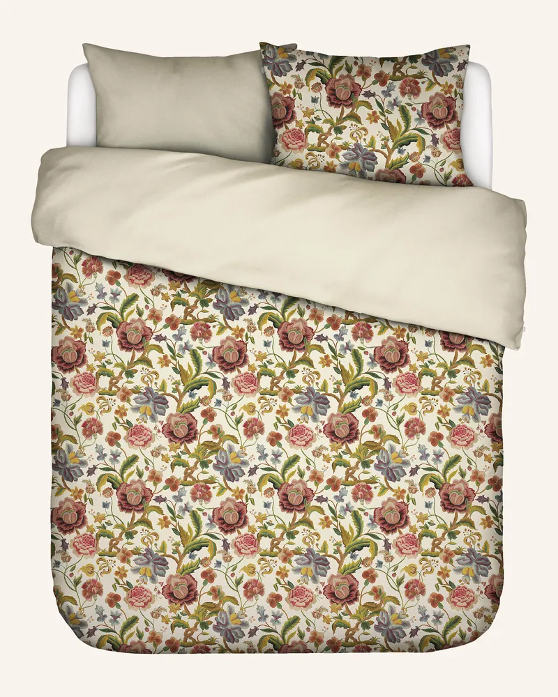 Essenza Bettwäsche Rosrlina Zum Wenden beige Beige