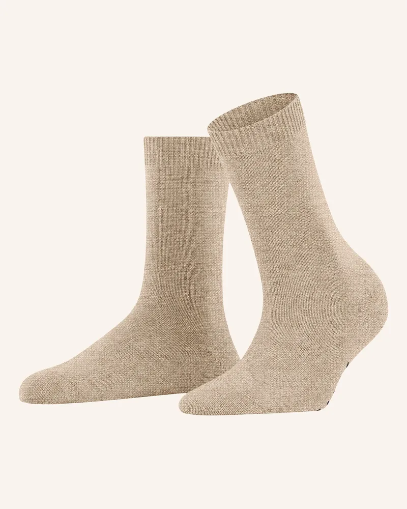 Falke Socken Cosy Wool Mit Merinowolle beige 4091