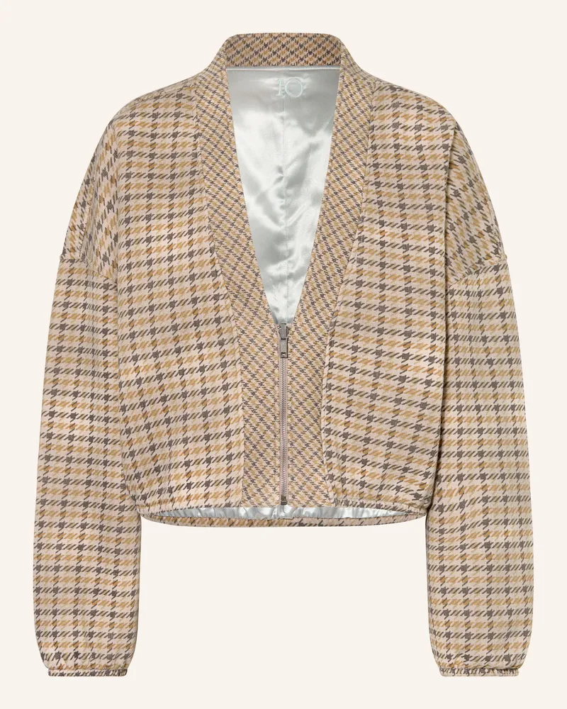 10Days Jacke Zum Wenden blau Hellbraun