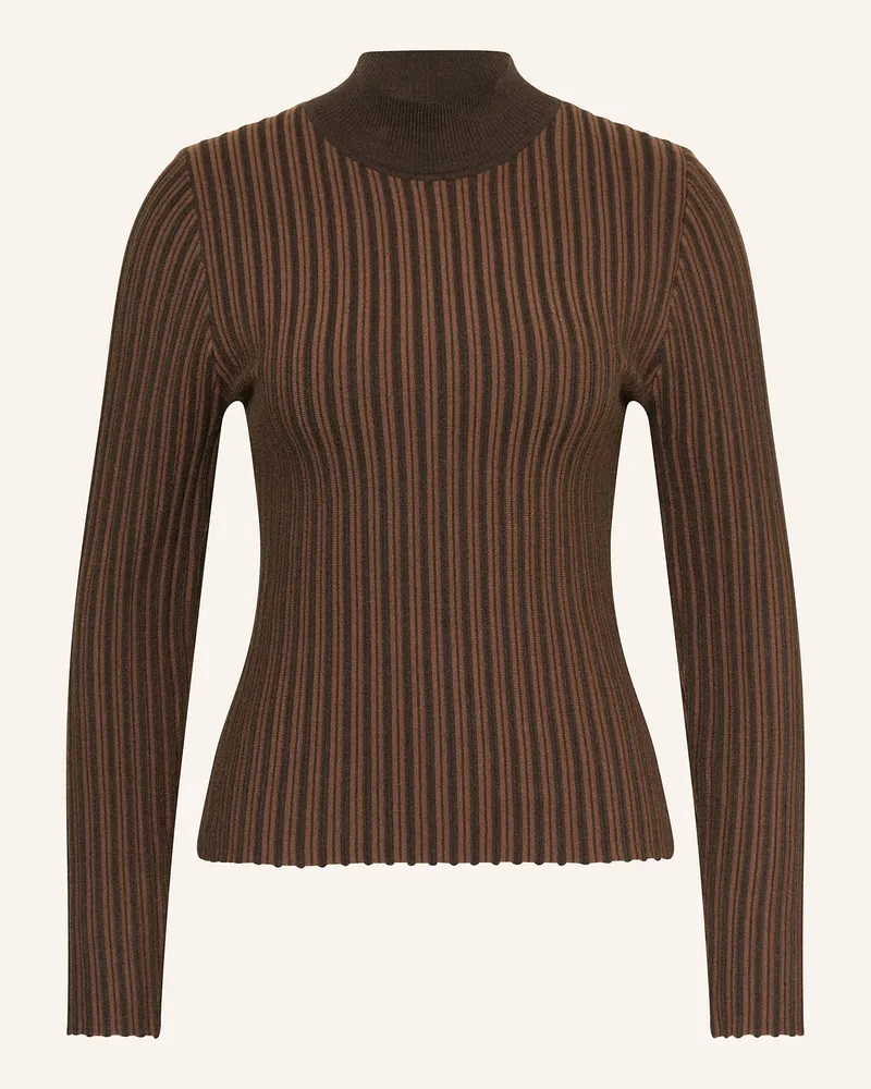 COMMA Pullover Dunkelbraun