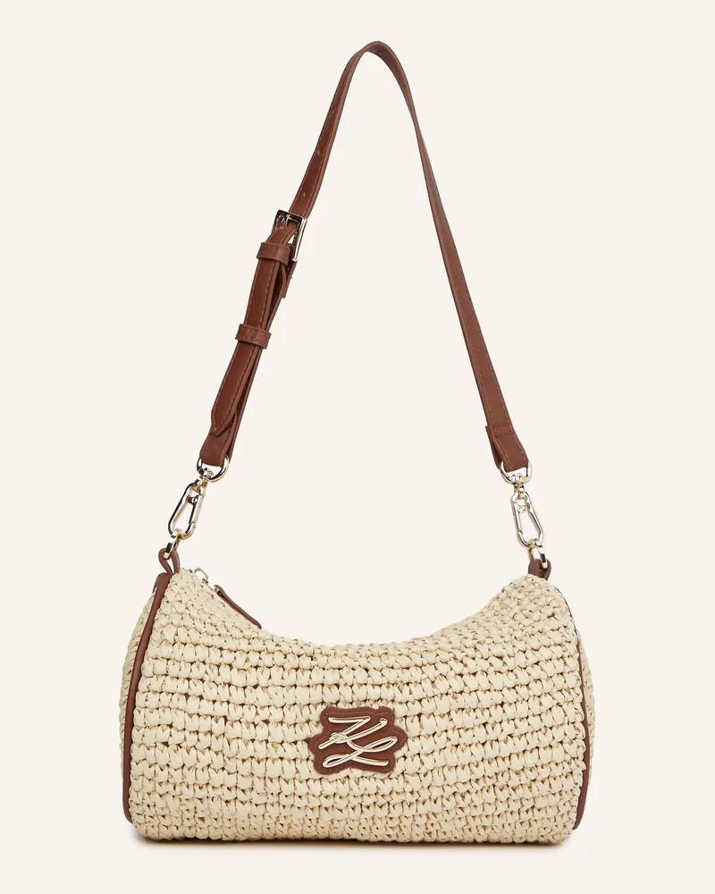 Karl Lagerfeld Strandtasche weiss Beige